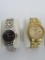 Two Mens wristwatches Jules Jorgenson and Geneva