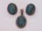 Perry Sterling pendant and matching earrings