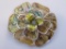 Abalone floral layered pin, 2