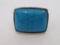 Size 9 1/2, square ring, turquoise colored stone