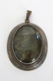 Lovely 925 stone pendant, 2