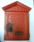 Early 1900's Gamewell Fire Box, cast iron, no inner box, Fire Department Collectible