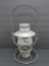 Handlan Pennsylvania Railroad Lantern, marked frame and globe, 10