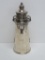 Lovely Boston Lighthouse musical cocktail shaker, Meriden International patent 1927 working, #352