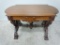 CA Stock New York ornately carved table with drawer