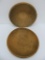 Vintage wooden bowls, 11