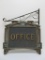 Wooden Office flange sign