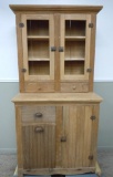 Stepback Cupboard, one piece