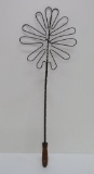 Rug Beater, flower shape