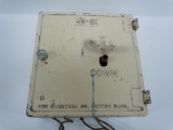 Gamewell three fold inner fire call box, Master box, c 1930'40's
