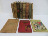 Eleven Childrens Books, Horatio Alger, Hinkle, and Burgess