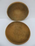 Vintage wooden bowls, 11