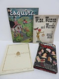 Esquire, Wine Women and Words and Gold Book