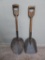 Pair of primitive shovels