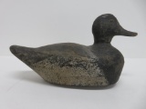 Vintage wooden duck decoy, 12