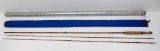 Farlow Norm Thompson Ultimate 8' bamboo impregnated armour can fly rod, #1978