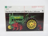 Ertl Precision Classic toy tractor, Model A Tractor with 290 Series Cultivator