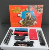 TN Deluxe Steam Locomotive Set with Smoke with box