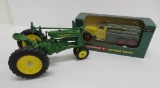 John Deere metal tractor and tanker bank