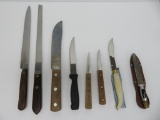 Eight knives