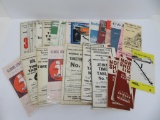 26 Railroad Time Tables, 1950's to 1970's