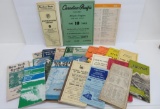 30 Railroad timetables and maps, 1905-1970's