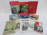 11 Railroad booklets