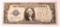 1928 B Silver Certificate Dollar bill with blue seal