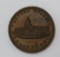 1863 United States, Capitol, Civil War Token, Army & Navy