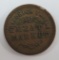 1863 Eagle Civil War Token, Frederick Thiele, Meat Market