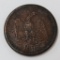 1863 Civil War Token, Newcomb Columbus Wis, grocer and dry goods