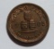 1863 Goes & Falk Milwaukee Wisconsin Brewery Civil War Token