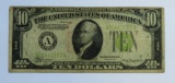 10 Dollar Green Seal 1934 series