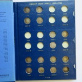 Whitman book with Liberty Barber Dimes, 63 silver dimes