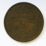 Merchant Exchange Token, New York, #6 Tontine Building