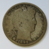 1899 O Liberty Barber Half Dollar