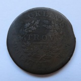 1835 Troy NY, Hard Times Token, Buckleys Book Keeping, 1