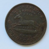 1837 Executive Experiment Token, Fiscal Agent, Illustrious Predecessor, 1