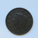 1833 Liberty Head Large Cent