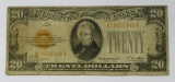 20 Dollar Gold Certificate Series 1928