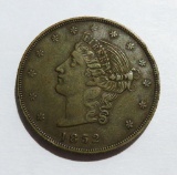 1852 California Counter coin