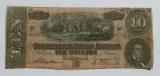 10 Dollar Confederate States of America, Feb 17th 1861