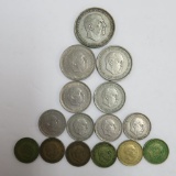 Spanish coins, 15 coins