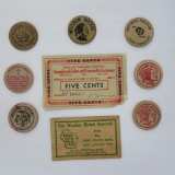 Wooden Nickels and Commodity Exchange bill five cents