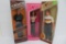 Two Sergio Valente Fashion dolls in boxes and Jordache doll, 12