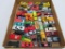 About 53 die cast cars, assorted makers