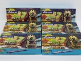 Six Athearn HO Train car models with boxes