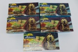 Five Athearn HO Model Train cars with boxes