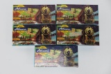 Five Athearn HO Model Train cars with boxes