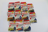 Eleven Fast 111's die cast cars on blister packs